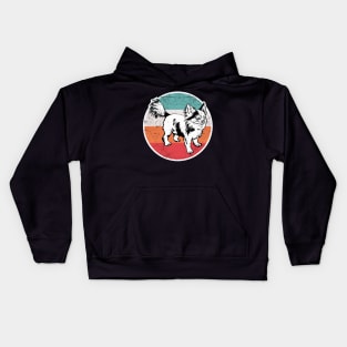 Vintage Retro Chihuahua Kids Hoodie